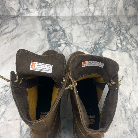 Timberland PRO Hightower 6" Alloy Toe Work Boot, Women's Size 9.5 , Brown - Picture 2 of 9